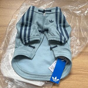 Adidas Light Blue Dog or Cat Chinese New Year Jacket - new with tags, Size Small